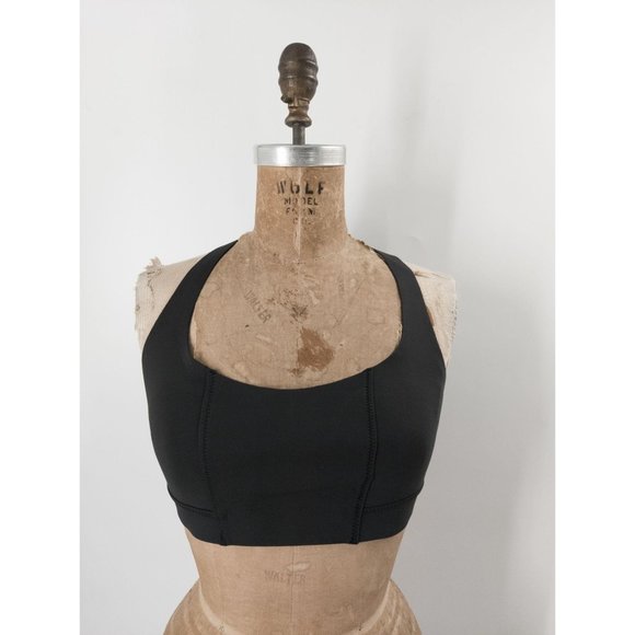 Free People Other - Free People Blaze Black Sports Bra NEW Medium
